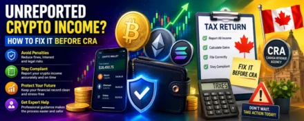 Unreported Crypto Income? How to Fix It Before CRA