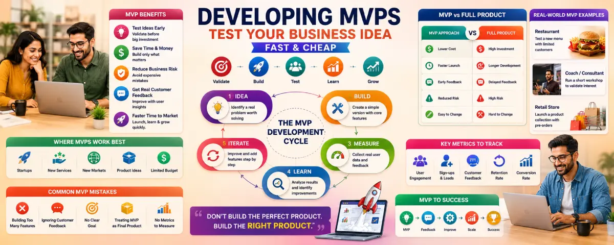 Developing MVPs: Test Your Business Idea Fast & Cheap