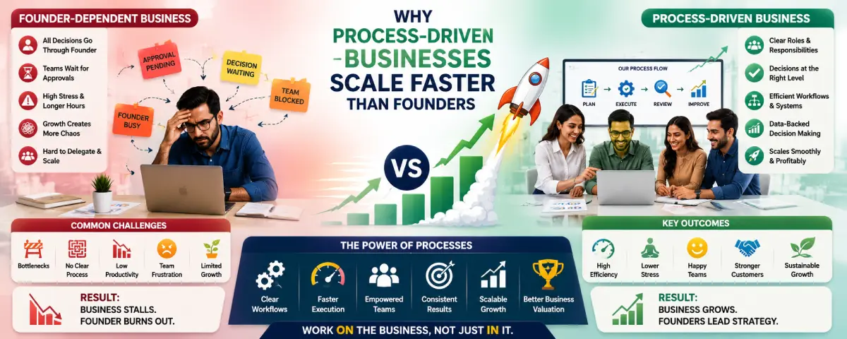 Why Process-Driven Businesses Scale Faster Than Founders