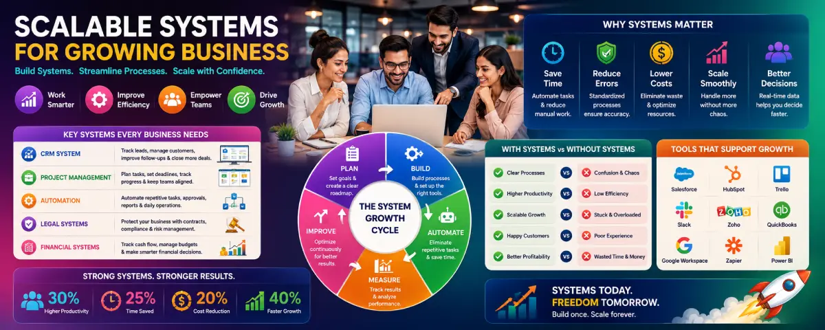 How to Build Scalable Systems for a Growing Business