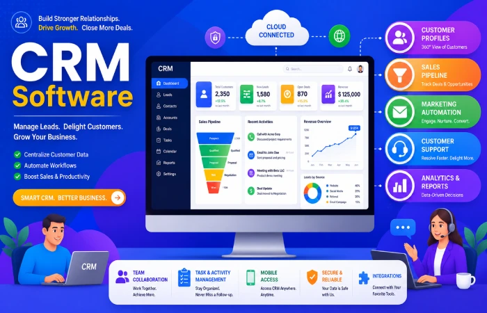 what is crm software in simple words 