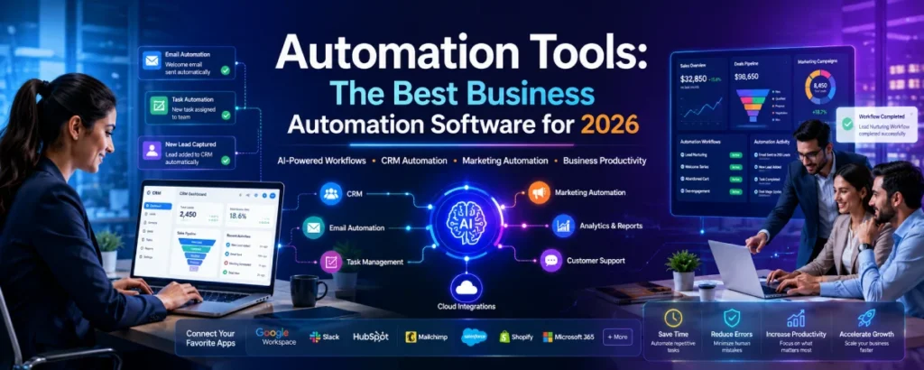 Automation Tools: The Best Business Automation Software for 2026