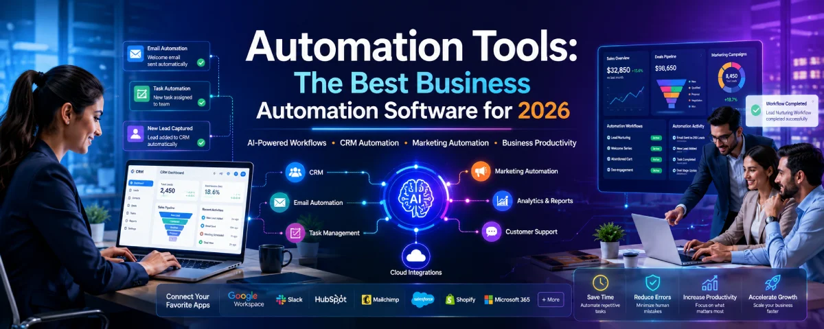 Automation Tools: The Best Business Automation Software for 2026