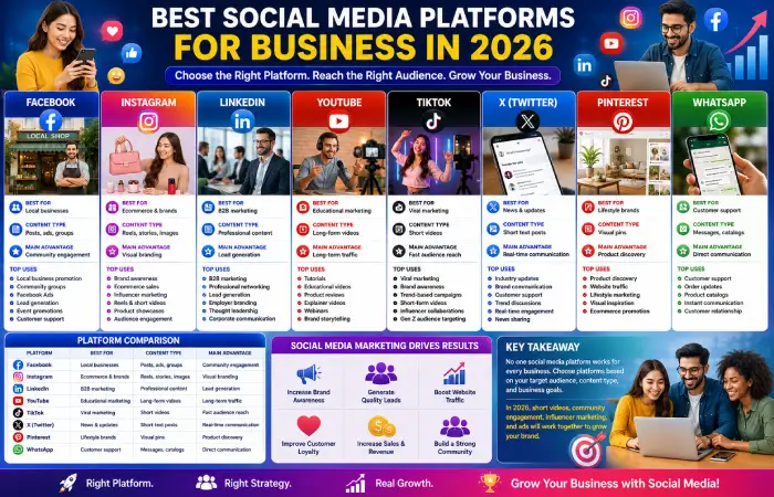 best social media platforms for business