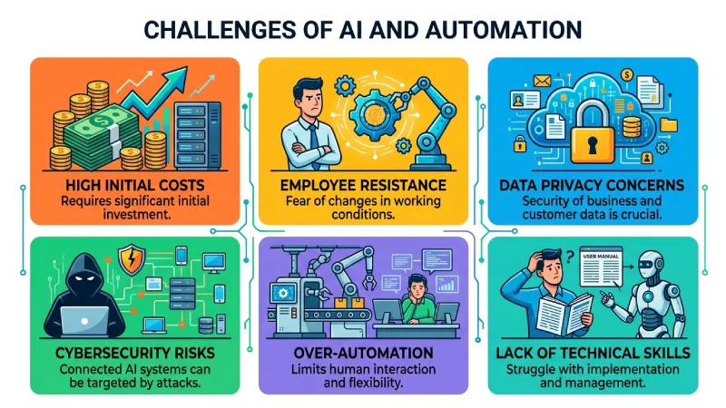 challenges of ai and automation 