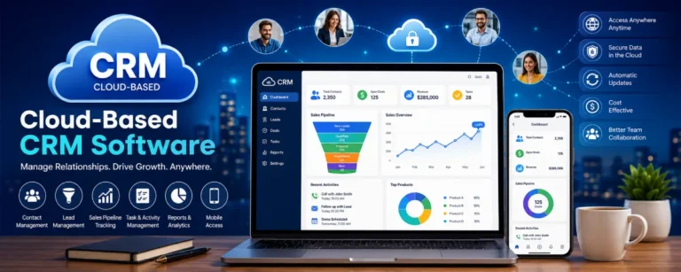 Cloud-Based CRM Software Explained: Features, Benefits & Uses