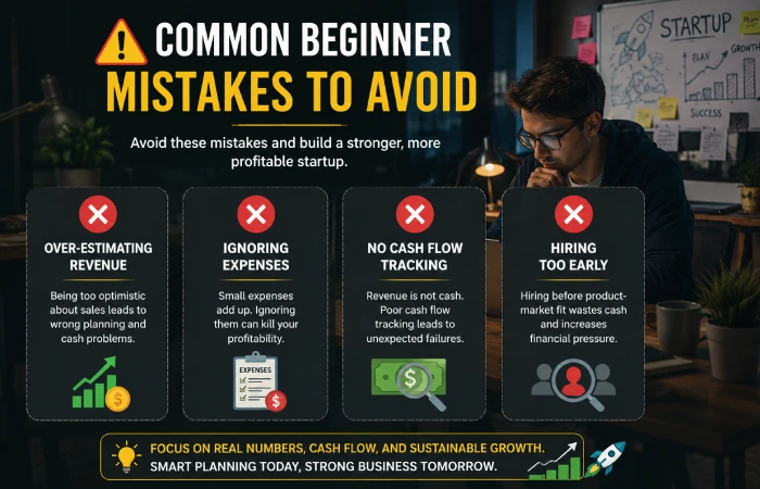 common beginner mistakes to avoid in bootstrapped financial modeling