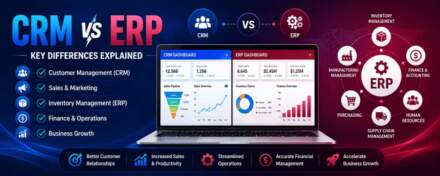 CRM Software vs ERP Software: Key Differences in 2026
