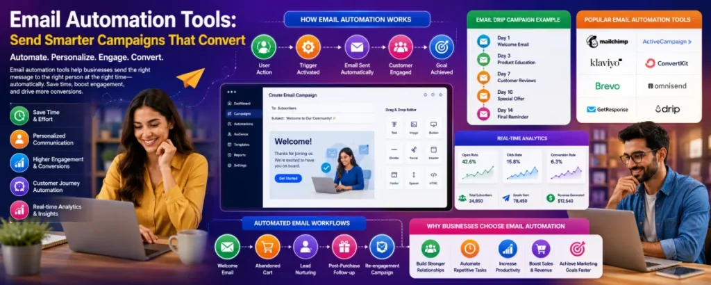 Email Automation Tools: Send Smarter Campaigns That Convert