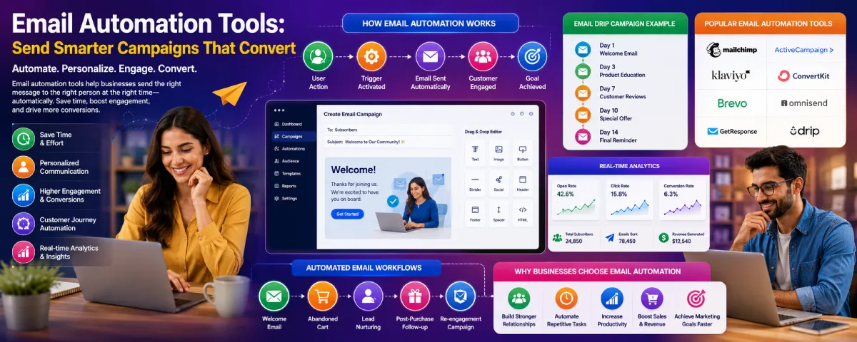 Email Automation Tools: Send Smarter Campaigns That Convert
