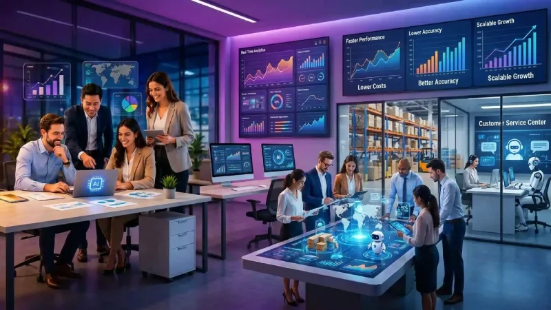 How AI and Automation Support Digital Transformation Strategies