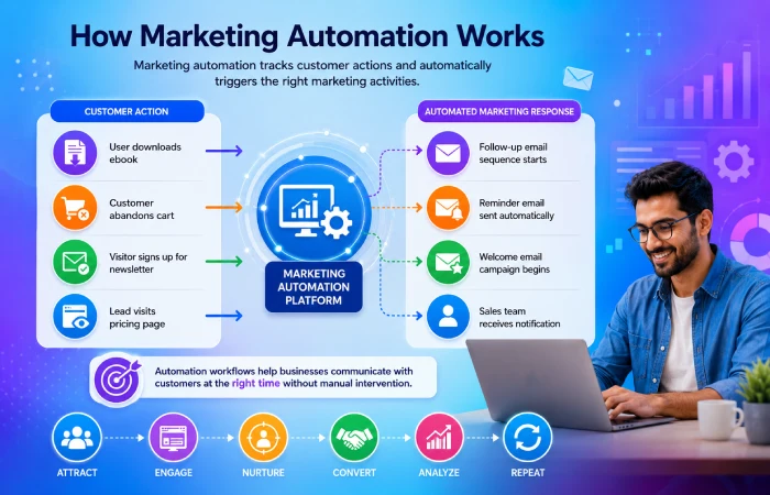how marketing automation works

