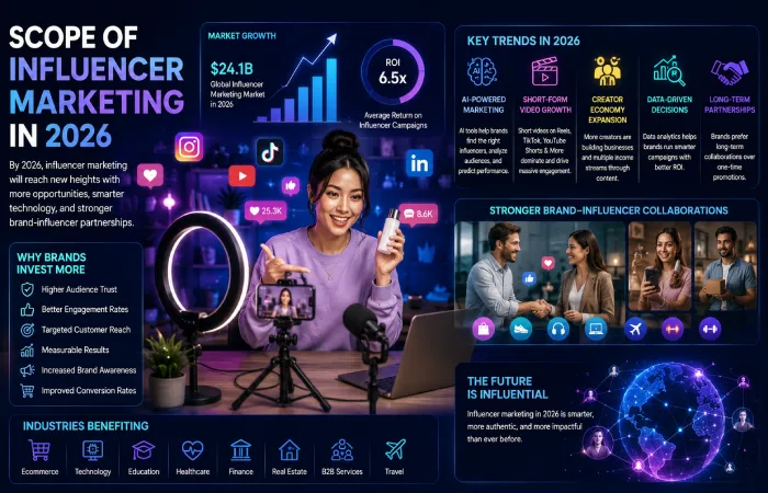 scope of influencer marketing in 2026