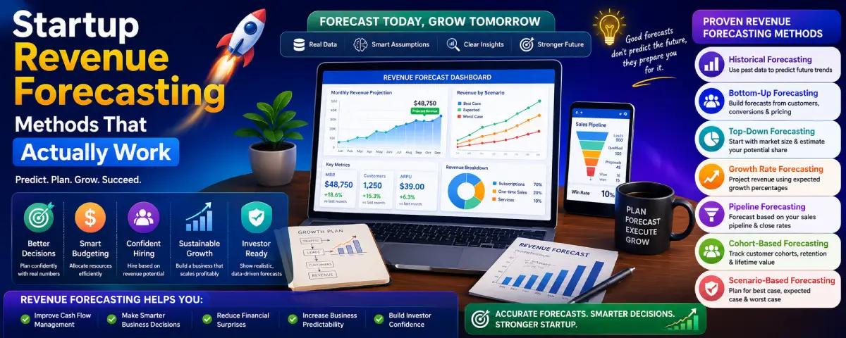 Startup Revenue Forecasting Methods That Actually Work
