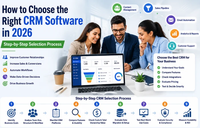 step-by-step crm software selection process 