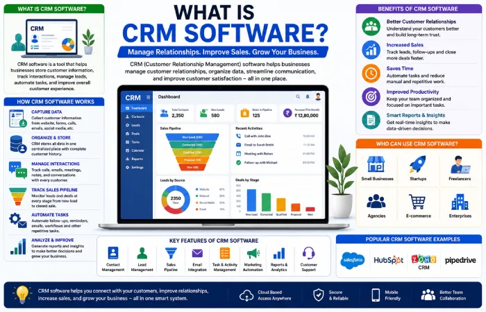 what is crm software in simple words