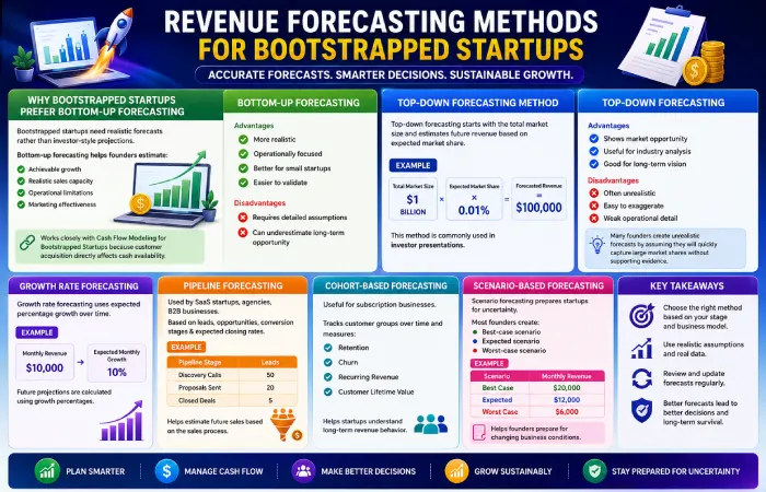why bootstrapped startups prefer bottom-up forecasting