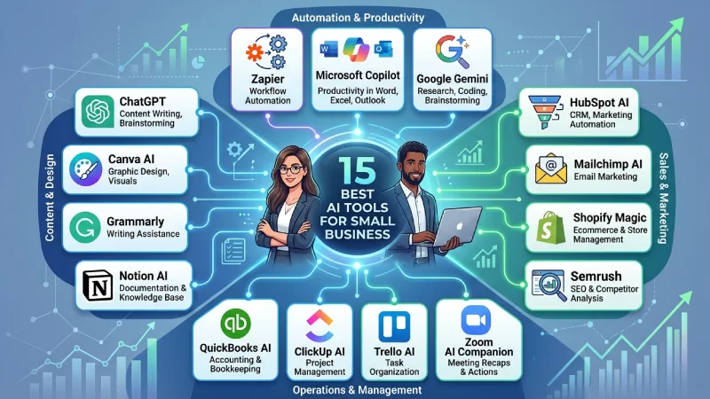 15 best ai tools for small business