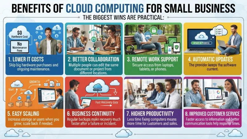 Benefits of Cloud Computing for Small Business