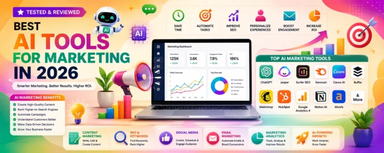 Best AI Tools for Marketing in 2026 (Tested & Reviewed)