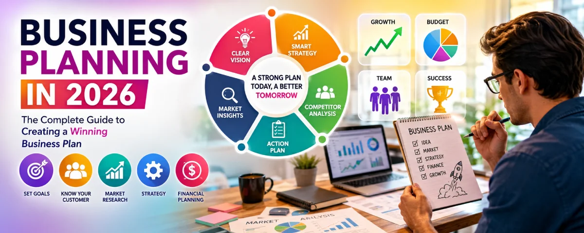 Business Planning in 2026: The Complete Guide to Creating a Winning Business Plan for Any Stage