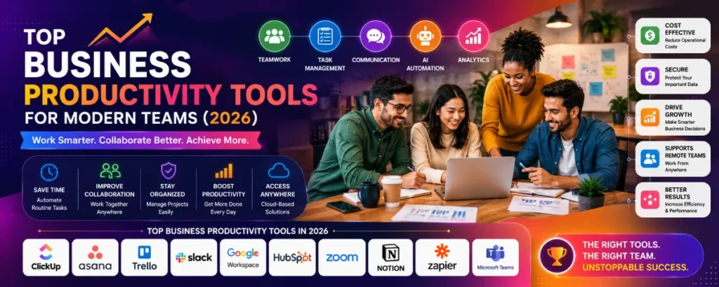 Top Business Productivity Tools for Modern Teams (2026)