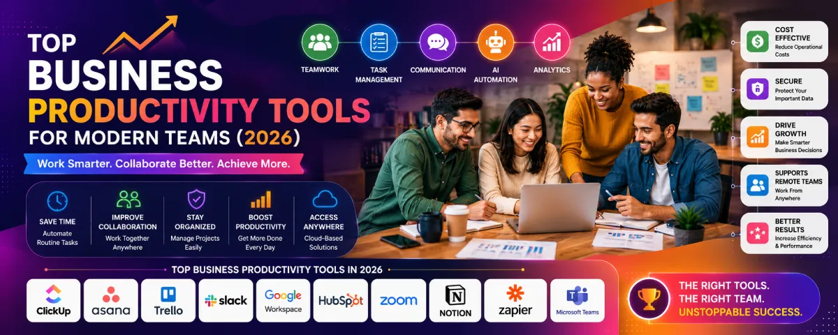Top Business Productivity Tools for Modern Teams (2026)