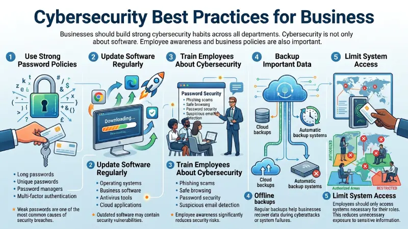 cybersecurity best practices for business
