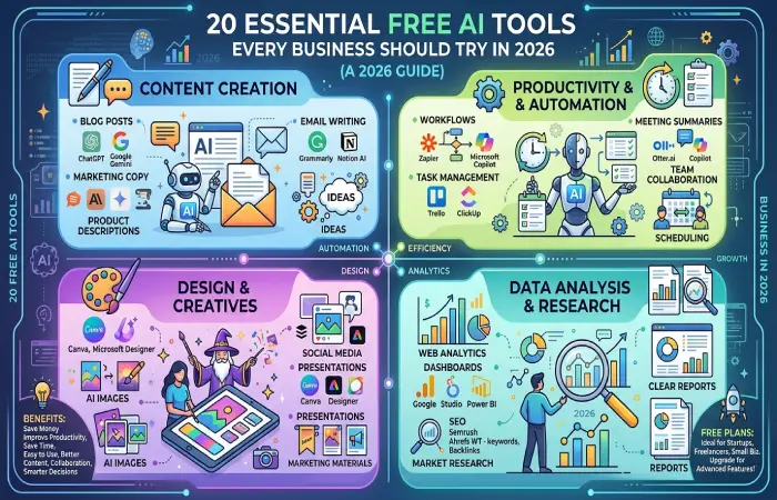 free ai tools for business