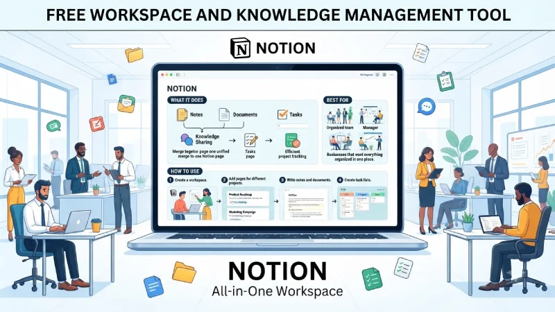 free workspace and knowledge management tool