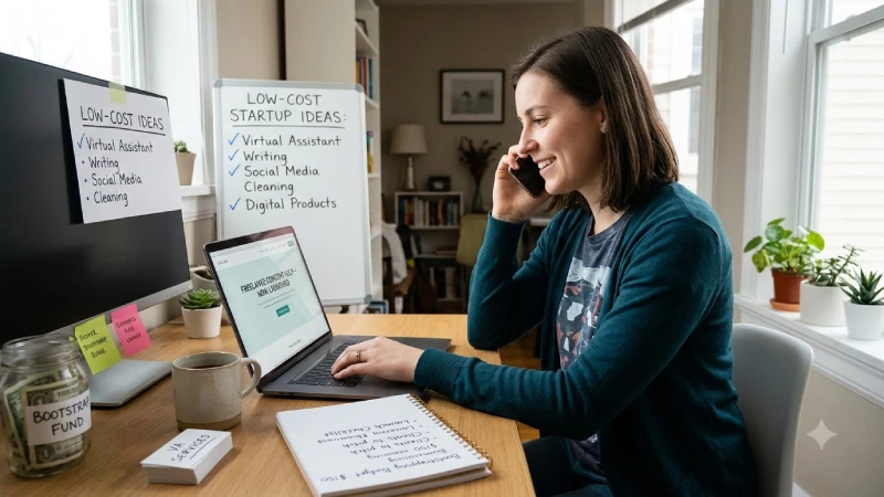 low-cost startup ideas