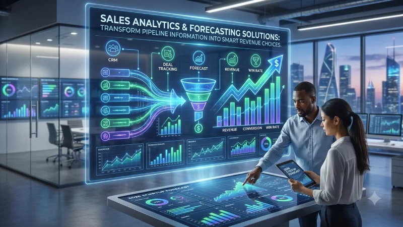 sales analytics & forecasting tools for startups