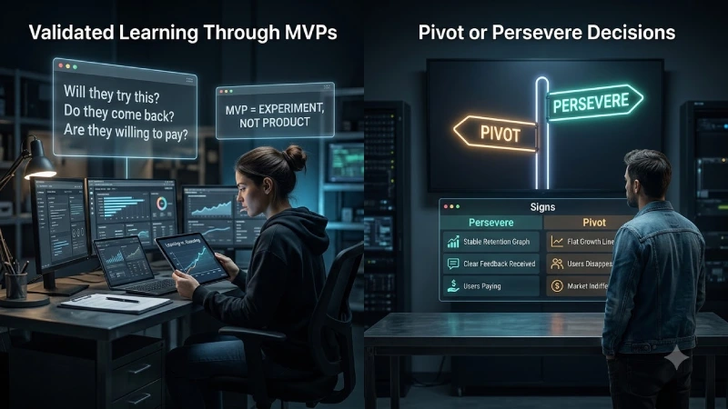 validated learning through mvps 