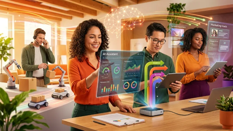 why businesses use ai automation tools