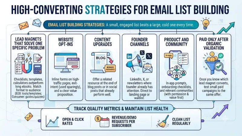 Email List Building Strategies