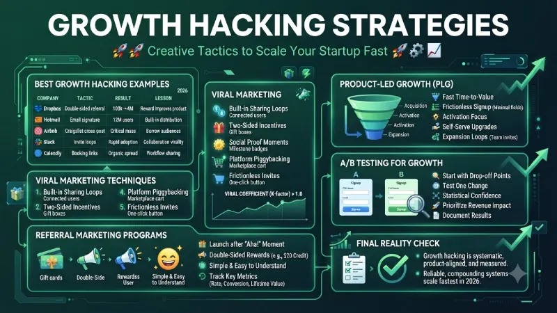 Growth Hacking Strategies Creative Tactics to Scale Your Startup Fast