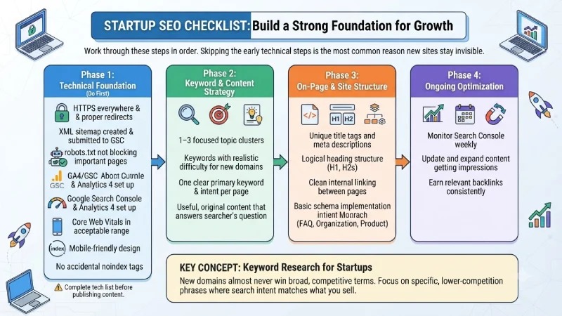 Startup SEO Checklist