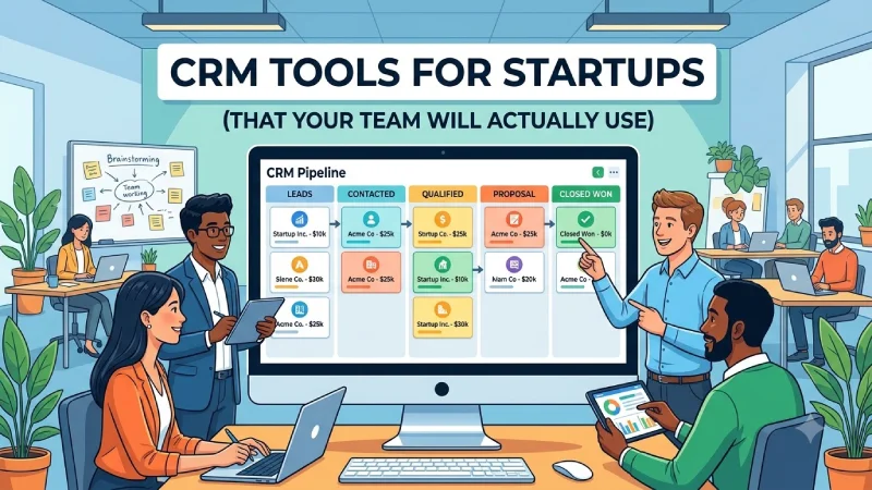 crm tools for startups