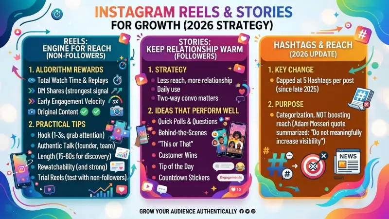 instagram reels and stories for growth