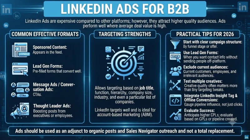 linkedin ads for b2b 