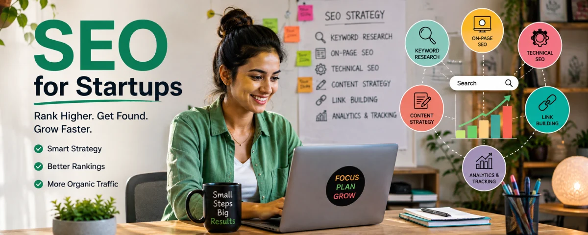 SEO for Startups: A Step-by-Step Guide to Ranking Higher and Winning Organic Traffic