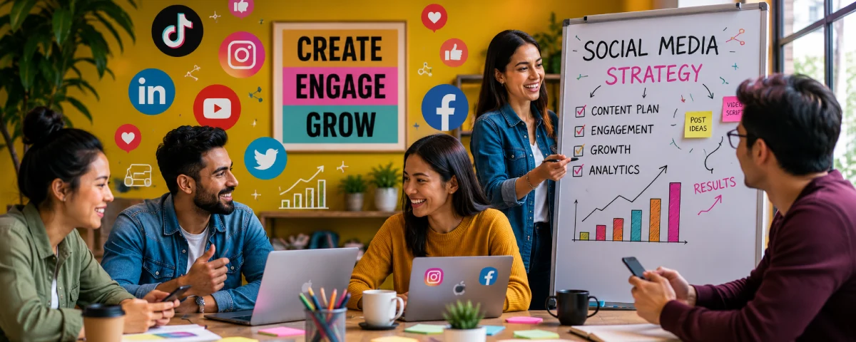 Social Media Marketing for Startups: How to Build a Brand and Drive Traffic on Every Platform