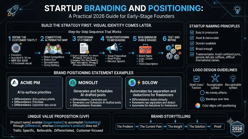 startup branding and positioning