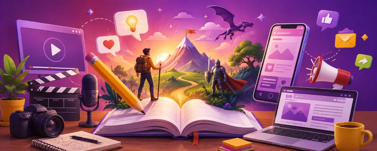 Storytelling in Content Marketing: Frameworks to Connect with Your Audience (2026)