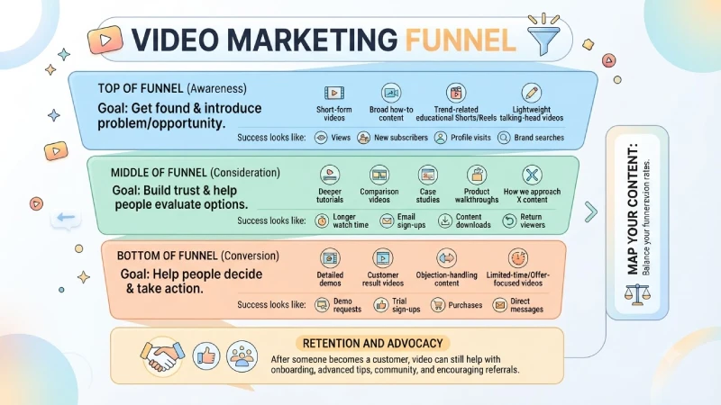video marketing funnel