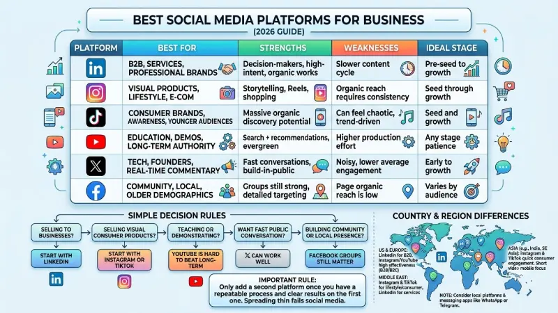 Best Social Media Platforms for Business