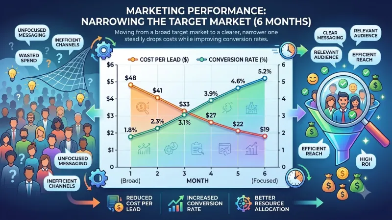 Marketing Performance Before and After Narrowing the Target Market