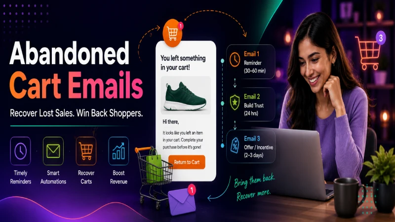 Abandoned Cart Emails: Templates and Automations to Recover Lost Sales (2026)
