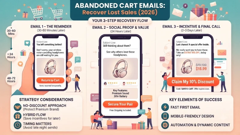 abandoned cart emails
