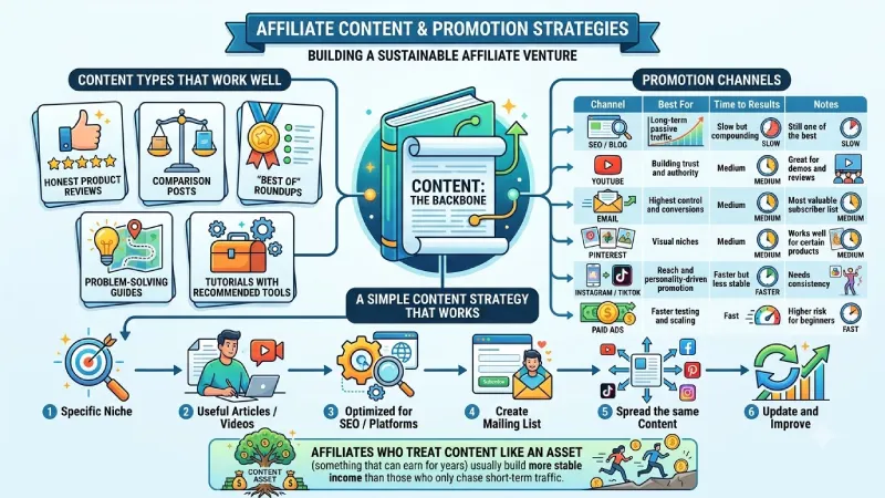 affiliate content and promotion strategies